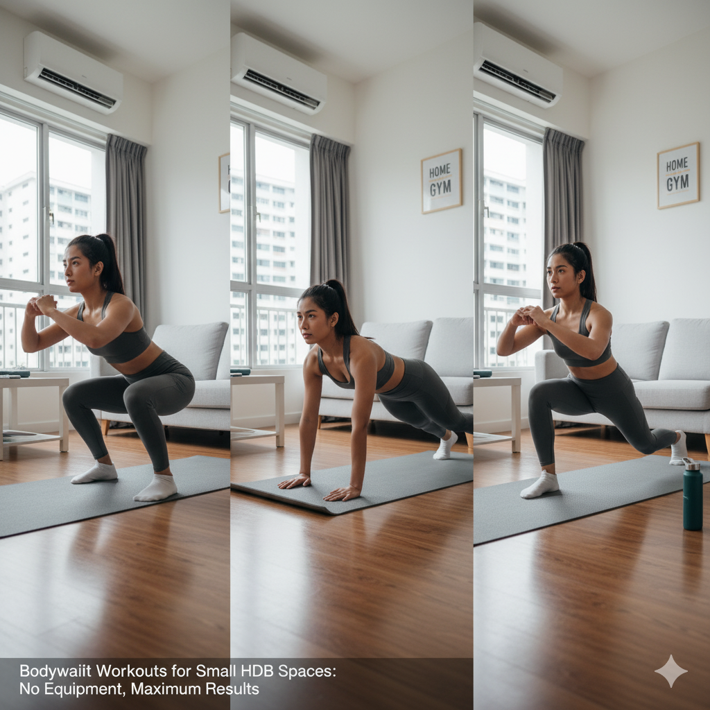 Bodyweight Workouts for Small Spaces: No Equipment, Maximum Results